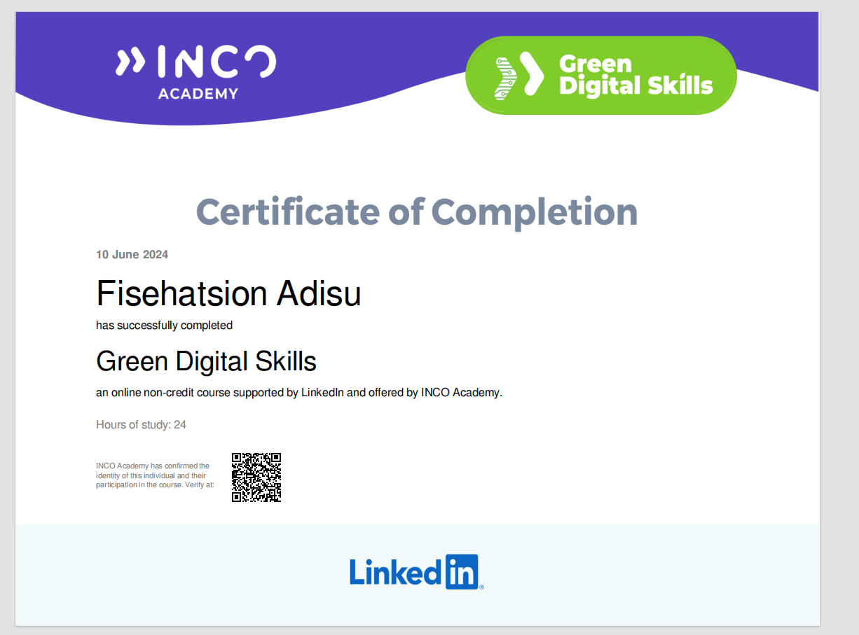 Certificate 3